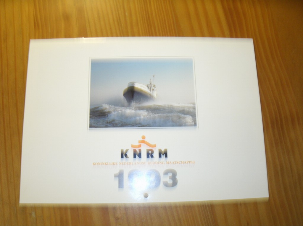 kalender. - KNRM. Koninklijke Nederlandse Redding Maatschappij.