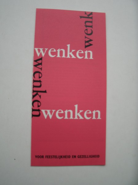 nn. - Wenken voor feestelijkheid en gezelligheid.