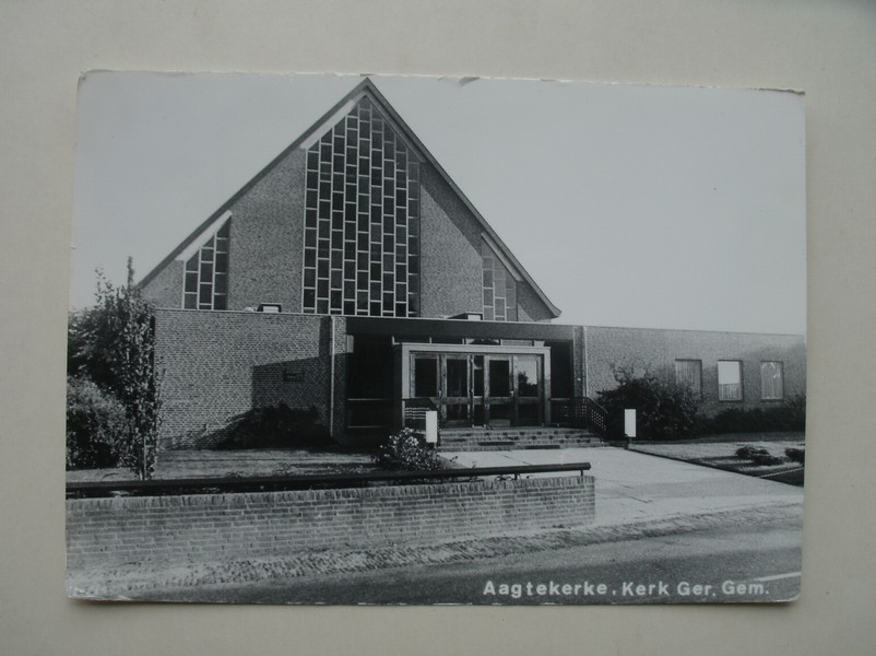 postcard. ansichtkaart. postkarte. - Aagtekerke. Kerk Ger. Gem.