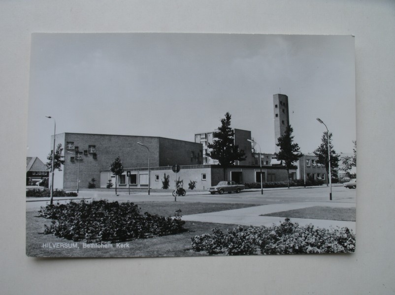 postcard. ansichtkaart. postkarte. - Hilversum, Bethlehem Kerk.