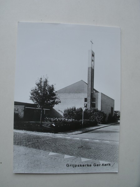 postcard. ansichtkaart. postkarte. - Grijpskerke. Ger. Kerk.