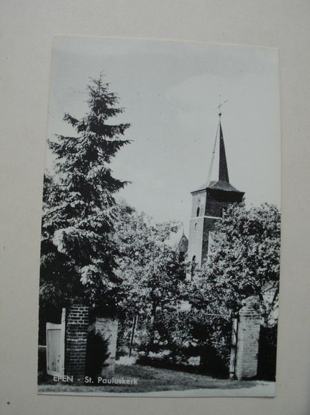 postcard. ansichtkaart. postkarte. - Epen. Pauluskerk.