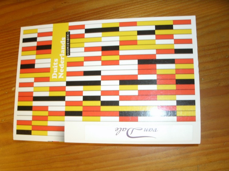 red. - Woordenboek Duits-Nederlands.