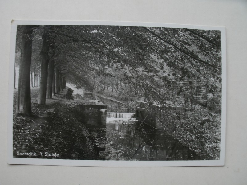 postcard. ansichtkaart. postkarte. - Soestdijk. Het sluisje.