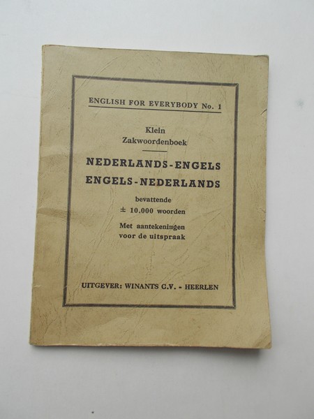 red. - Klein zakwoordenboek. Nederlands-Engels. Engels-Nederlands.