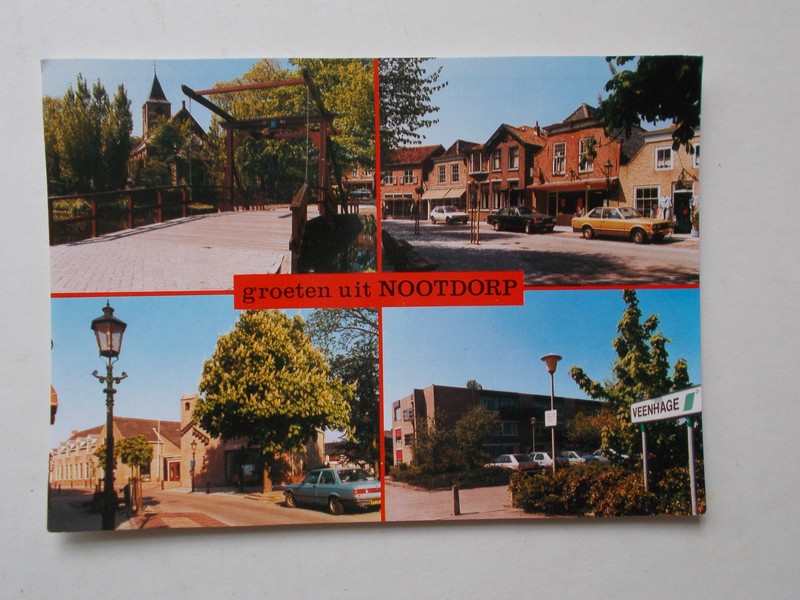postcard. ansichtkaart. postkarte. - Groeten uit Nootdorp.