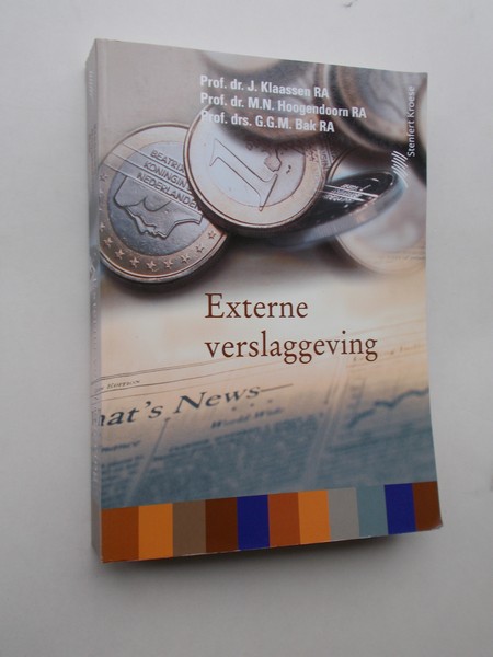 KLAASSEN, J. (E.A.), - Externe verslaggeving.