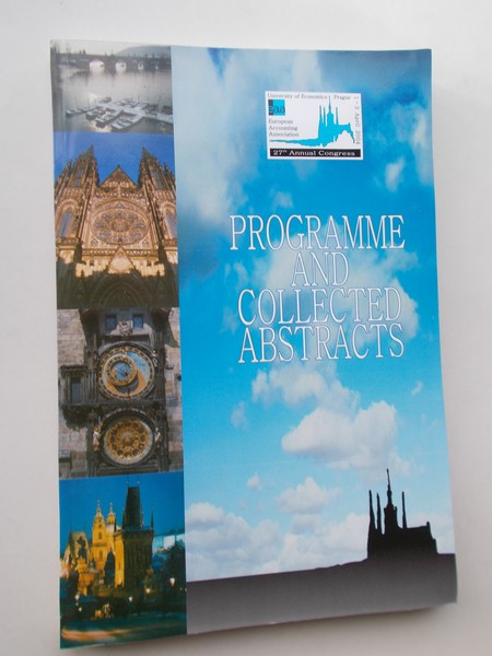red. - Programme and collected abstracts. 27th annual congress of the European Accounting Association.
