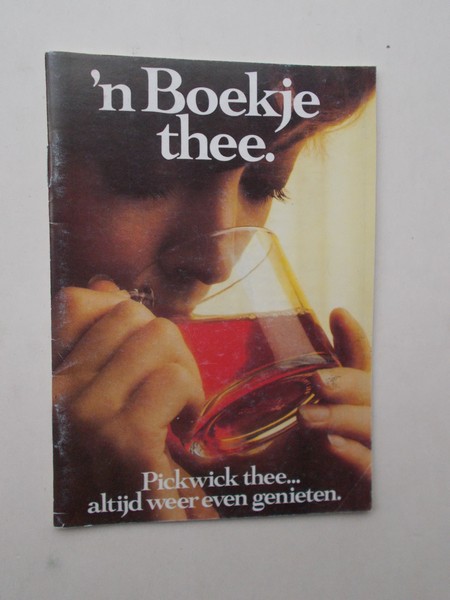 red. - 'n boekje thee.