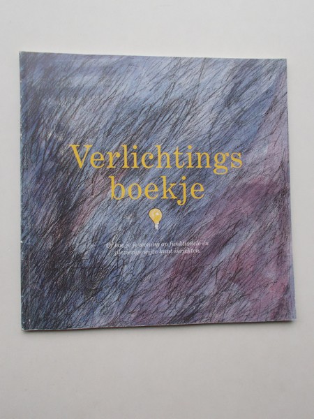 red. - Verlichtingsboekje.