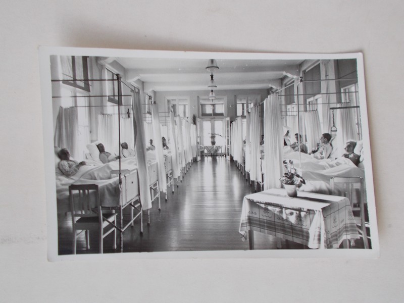 postcard. ansichtkaart. postkarte. - Alkmaar. St. Elisabeth ziekenhuis. Mannenzaal.