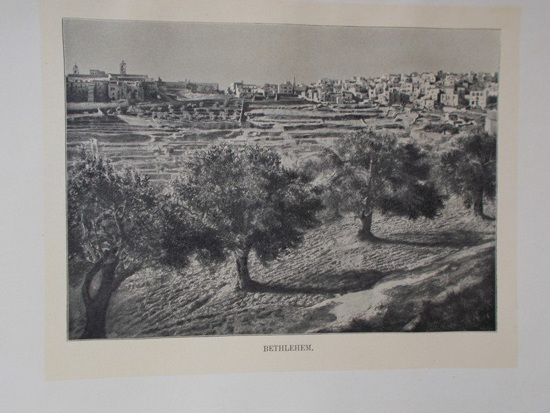 antique print (prent). - Bethlehem.