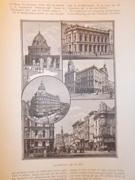 antique print (prent) - San-Francisco.
