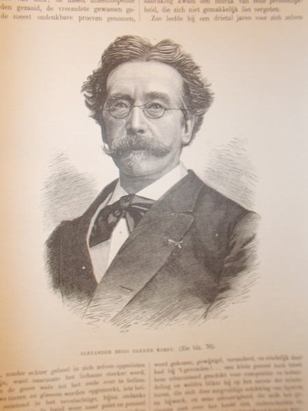 antique print (prent) - Alexander Hugo Bakker Korff.