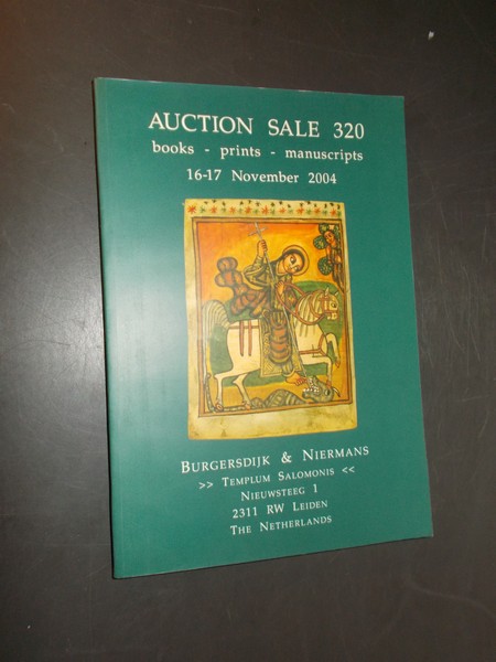 red. - Burgersdijk & Niermans. Auction sale 320.