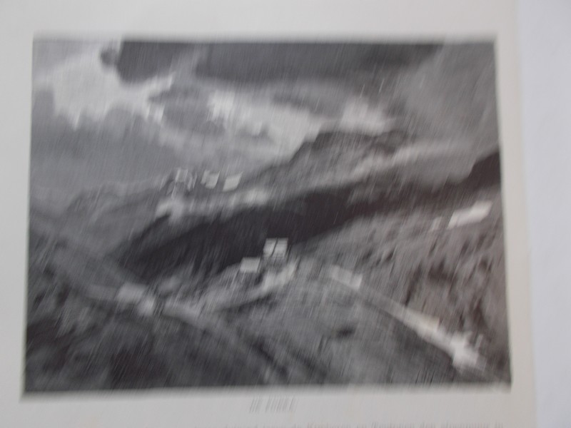 antique print (prent) - De Furka.