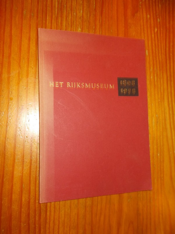 red. - Bulletin van het Rijksmuseum 1808-1958. Gedenkboek.