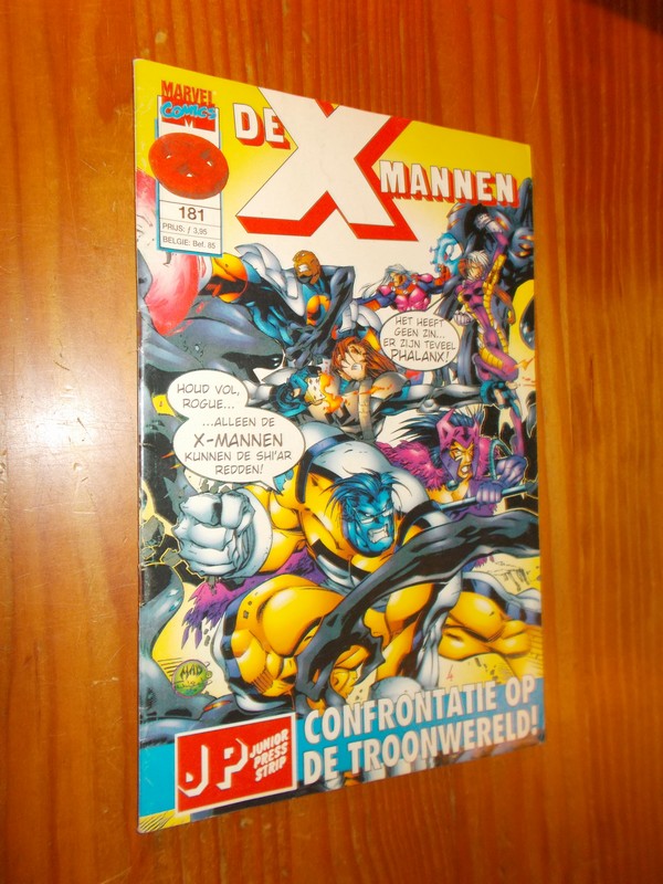 red. - De X-mannen. Confrontatie op de troonwereld.