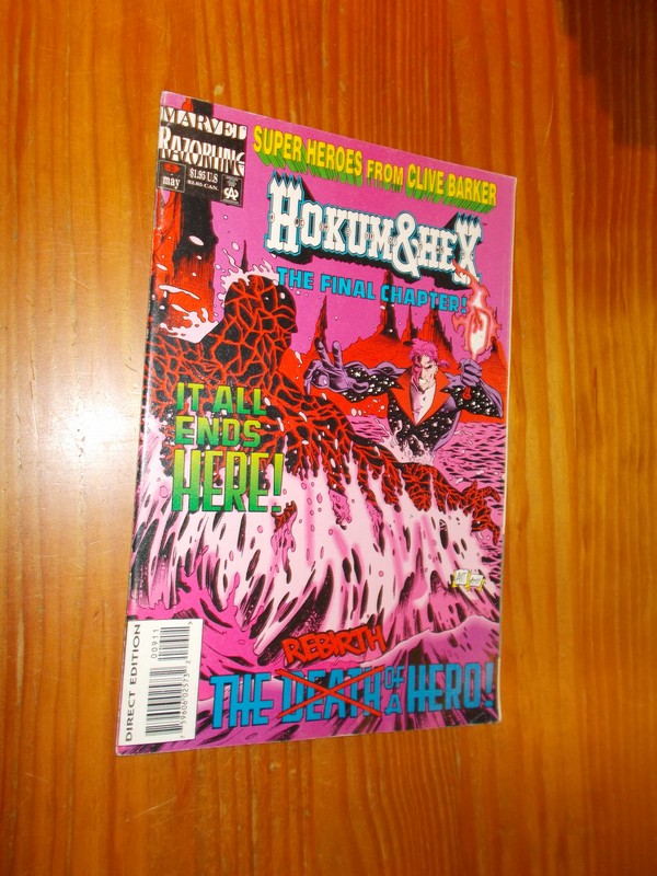BARKER, CLIVE, - Hokum & Hex. The final chapter. At the river I stand.