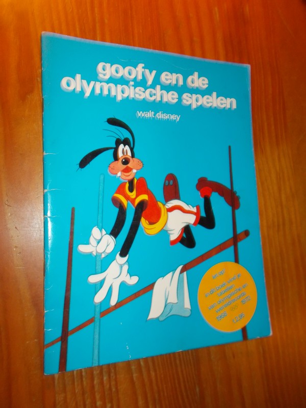 DISNEY, WALT, - Goofy en de Olympische Spelen.