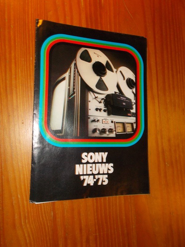 red. - Sony Nieuws '74-'75.
