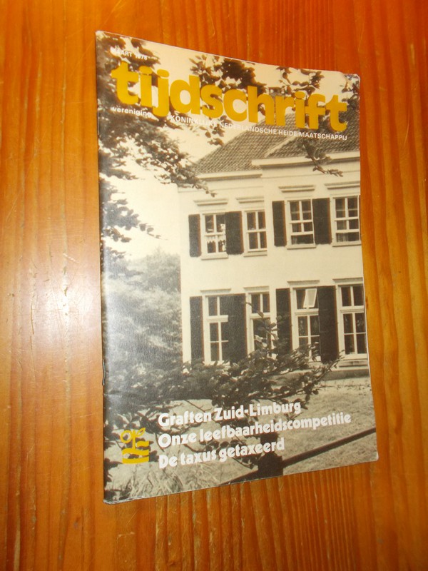 red. - Tijdschrift vereniging koninklijke Nederlandsche Heidemaatschappij.