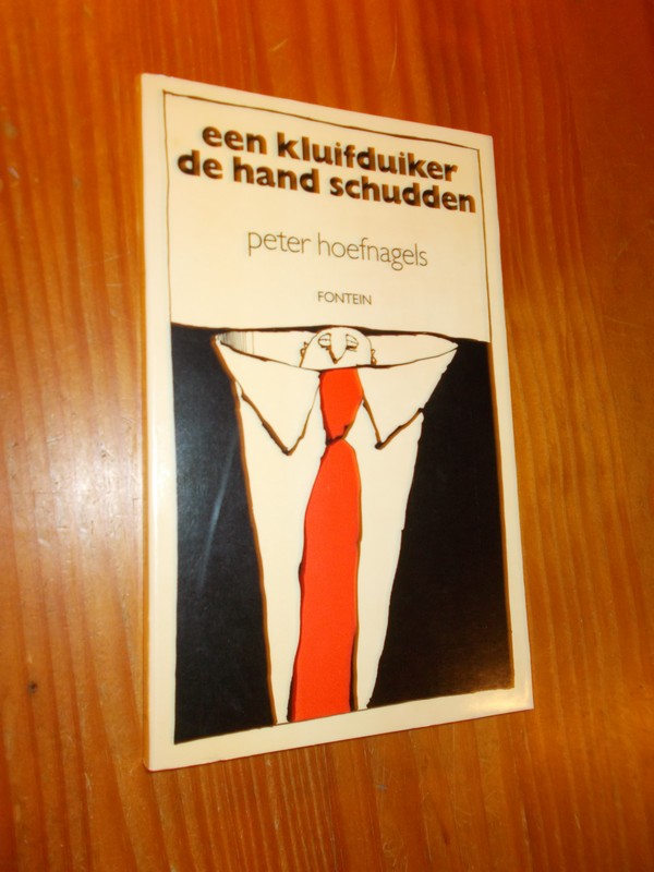 HOEFNAGELS, PETER, - Een kluifduiker de hand schudden.