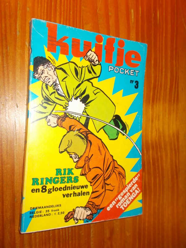 red. - Kuifje pocket nr. 3.