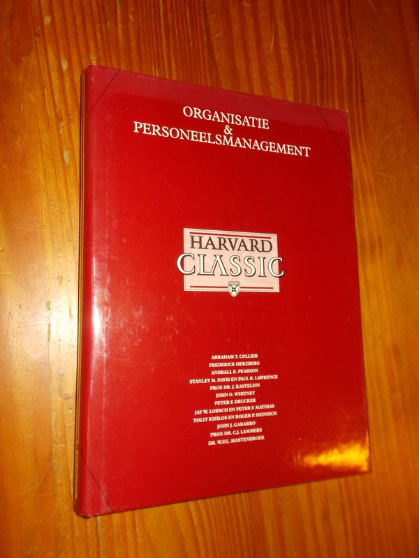 COLLIER, A. (E.A.), - Organisatie & personeelsmanagement.