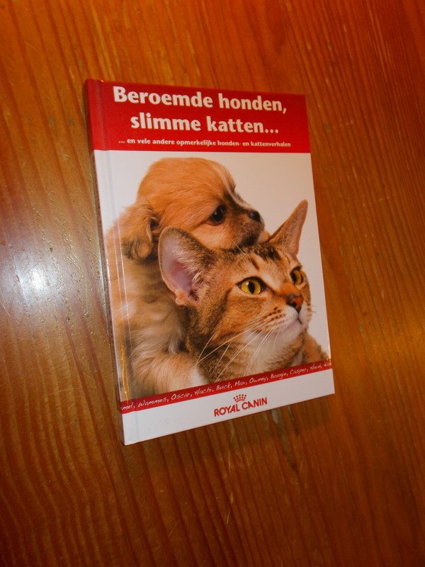 BOS, MARGRIET (E.A), - Beroemde honden, slimme katten...