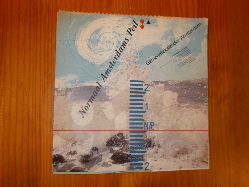 RED.- - Gemeentekalender Amsterdam. Normaal Amsterdams Peil.