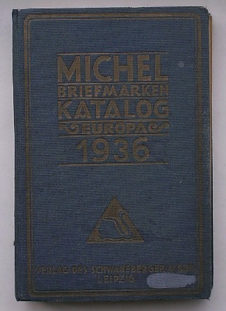 RED.- - Michel. Briefmarkenkatalog 1936. Europa.