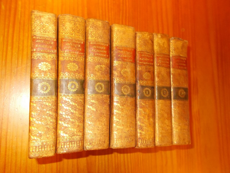JEROSME, PERE, - Bibliotheque ascetique ou sentimens des SS. Peres & des Auteurs ecclessiastiques, sur les importans sujets de la morale chretienne.