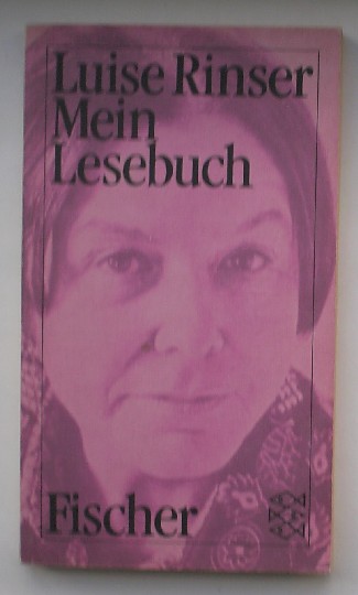 RINSER, LUISE, - Mein Lesebuch.