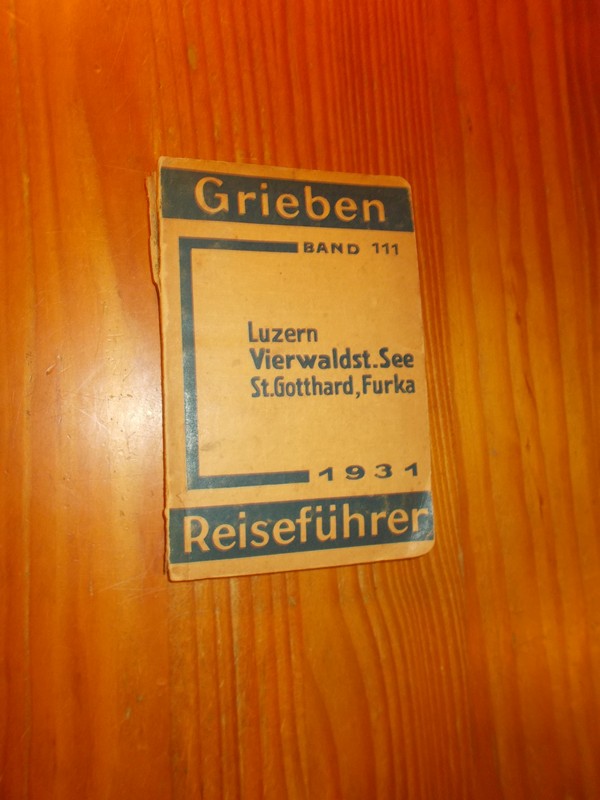 RED.- - Grieben. Reisefuhrer. Luzern, Vierwaldst.See, St. Gotthard, Furka.
