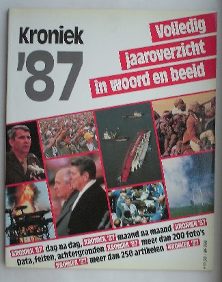 RED.- - Kroniek 1987. Volledig jaaroverzicht in woord en beeld.